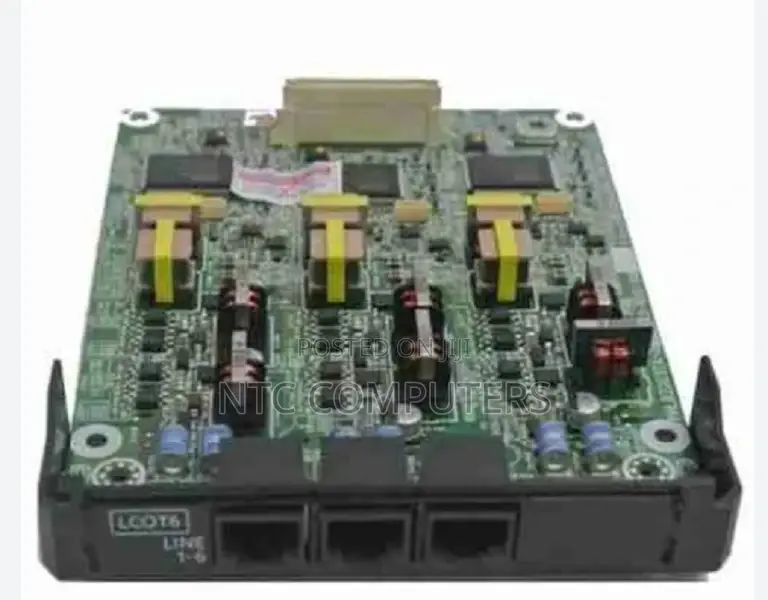 Panasonic Kx-Ns5180x 6 Port Analog Trunk Card (Lcot6)