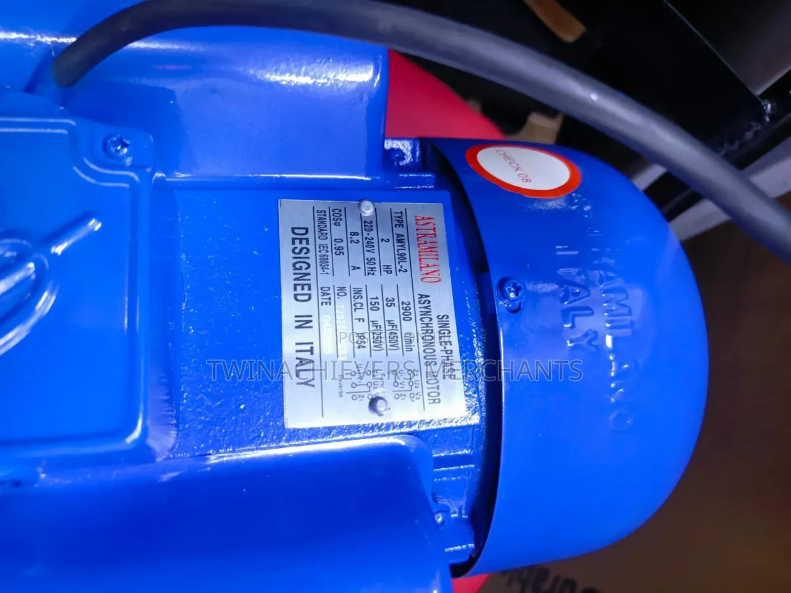 2hp Electric Motor High Speed/Astramilano Italy 2hp Motor