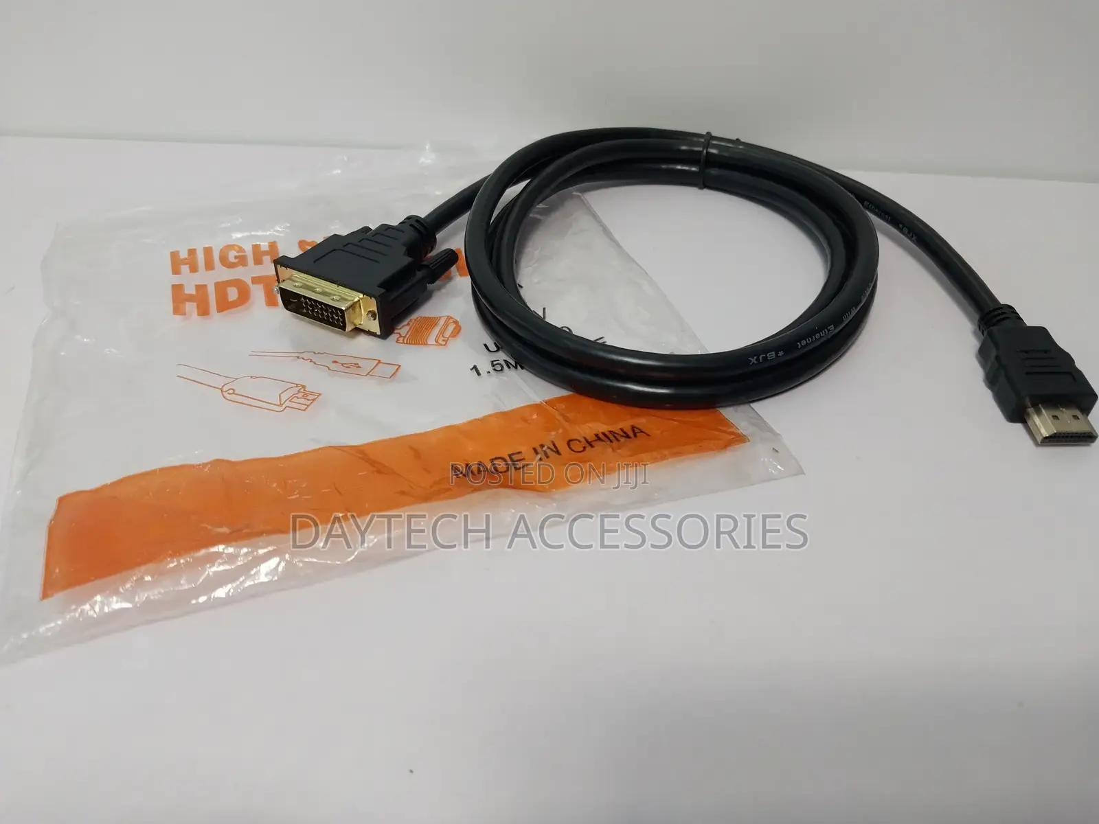 Hdmi to Dvi or Dvi to Hdmi (Bi-Directional) Male to Male