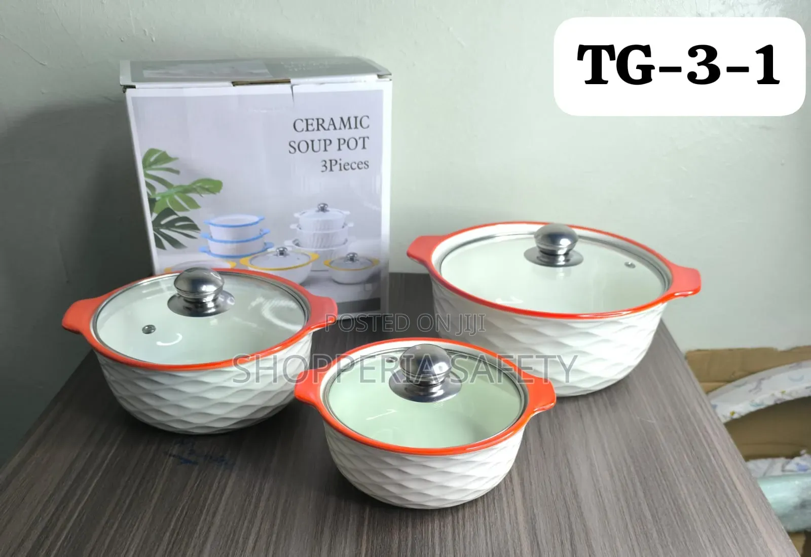 Ceramic Set 3pcs - Serving Bowls