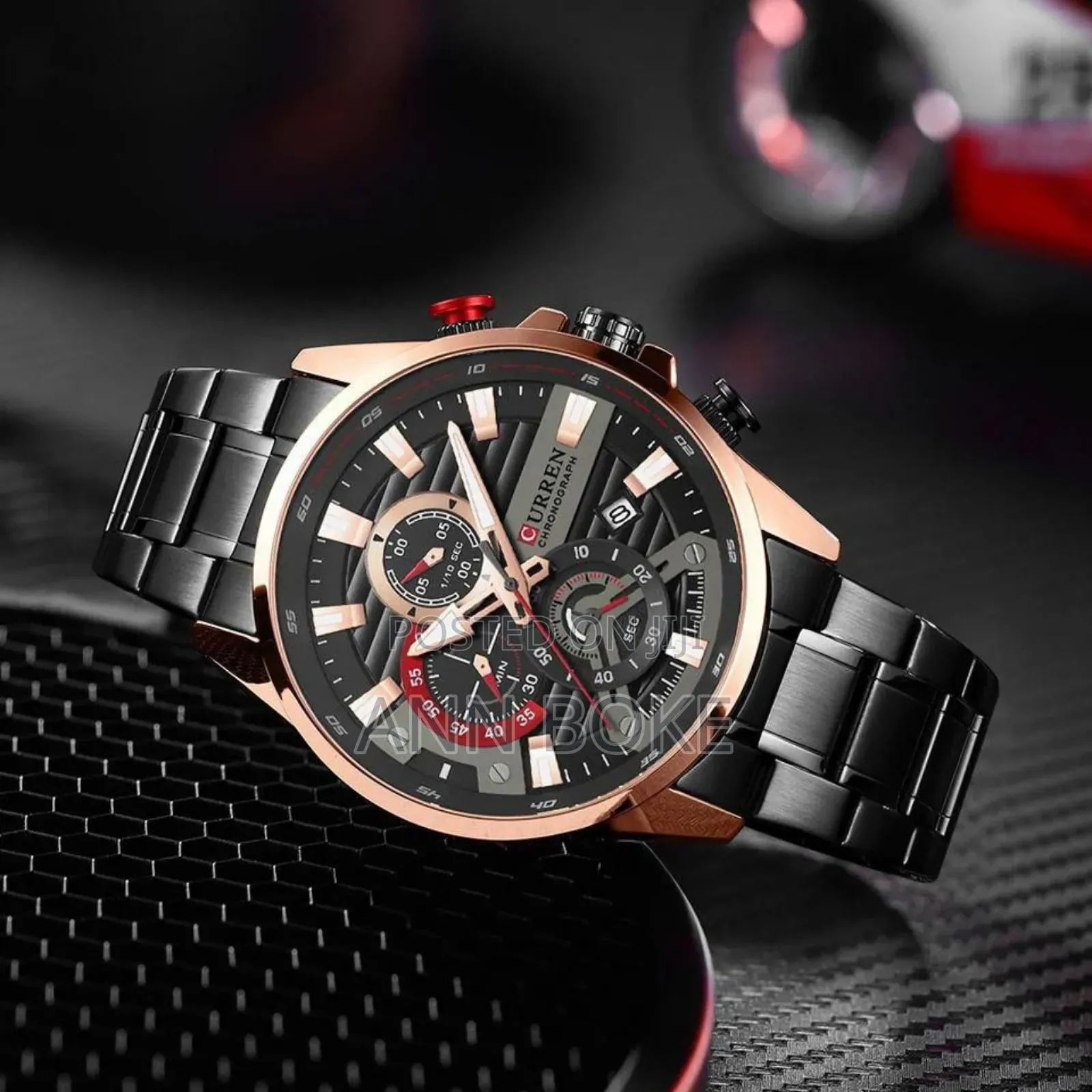 Curren Gents #8415 Water Resistant
Battery Powered