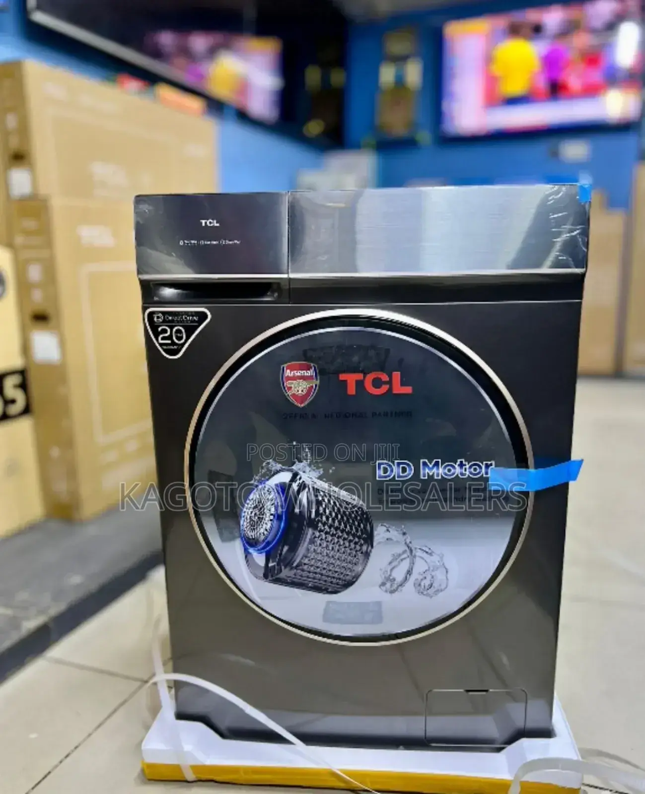 8kgs TCL Washing Machine Front Load Wash Spin Tc/8kg
