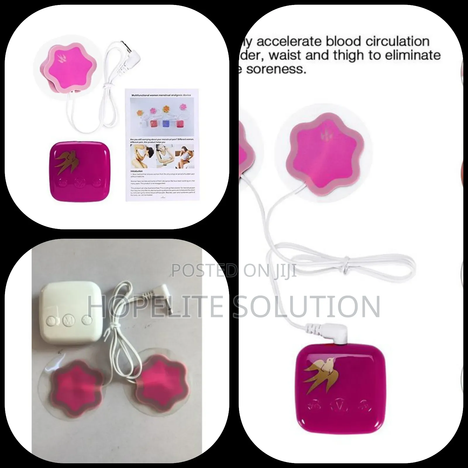 Portable Menstrual Cup Massager
