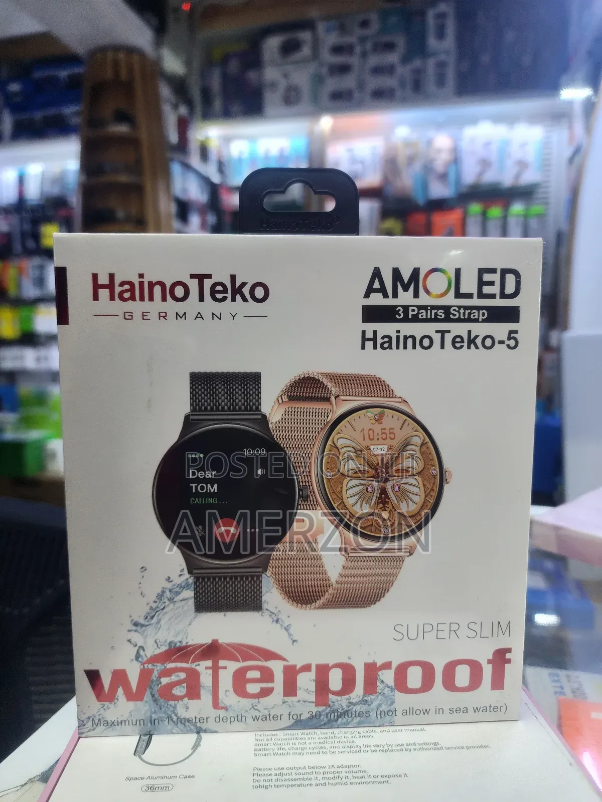 Haino Teko-5 Waterproof Super Slim Smart Watch