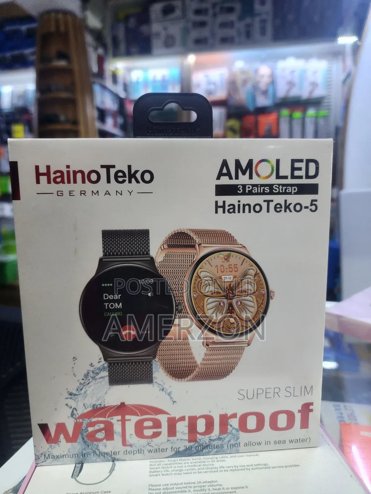 Haino Teko-5 Waterproof Super Slim Smart Watch