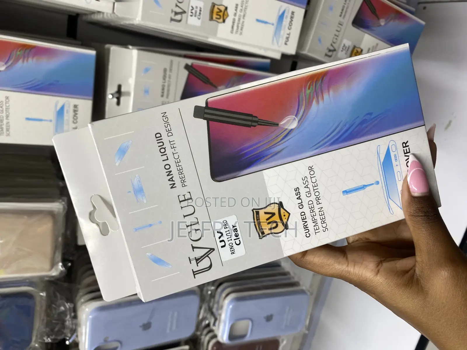 Desire Uv Tempered Screen Glass Protector for Oppo Reno 11