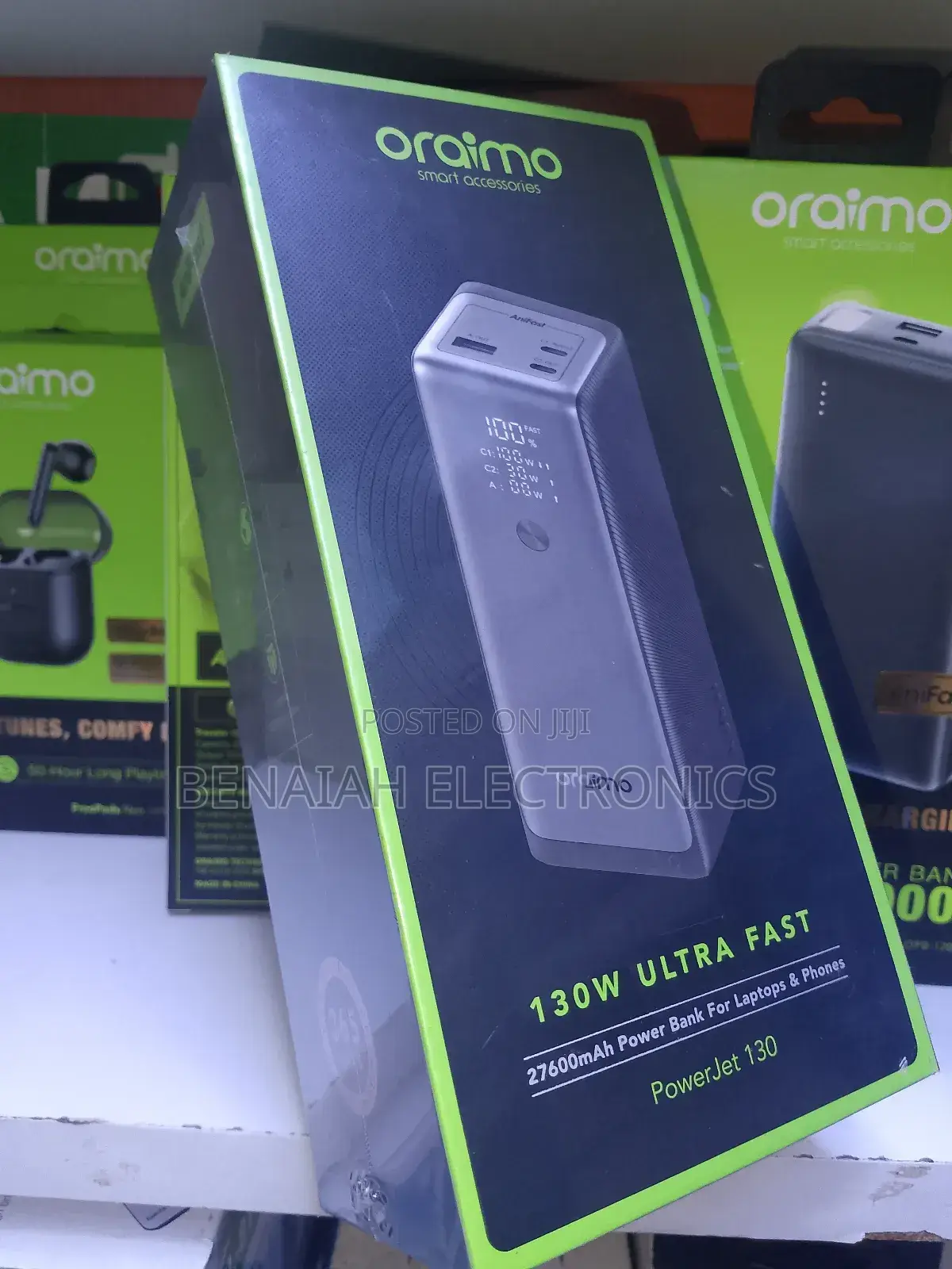 Laptop Oraimo Powerbank,27600 Mah Laptop and Mobile Phone