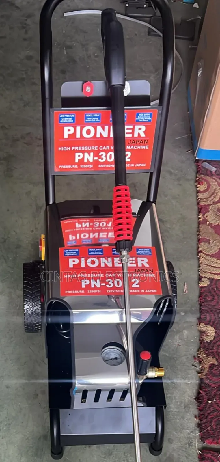Pioneer High Pressure Carwash Machine 3200psi