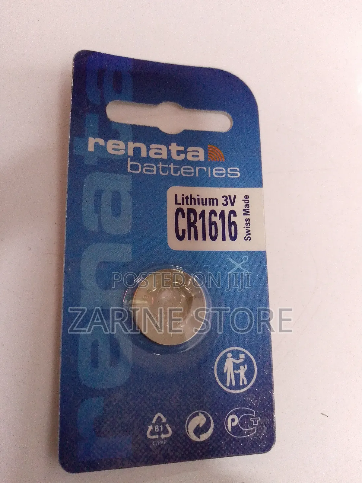 Cr1616 Lithium 3v Renata Battery