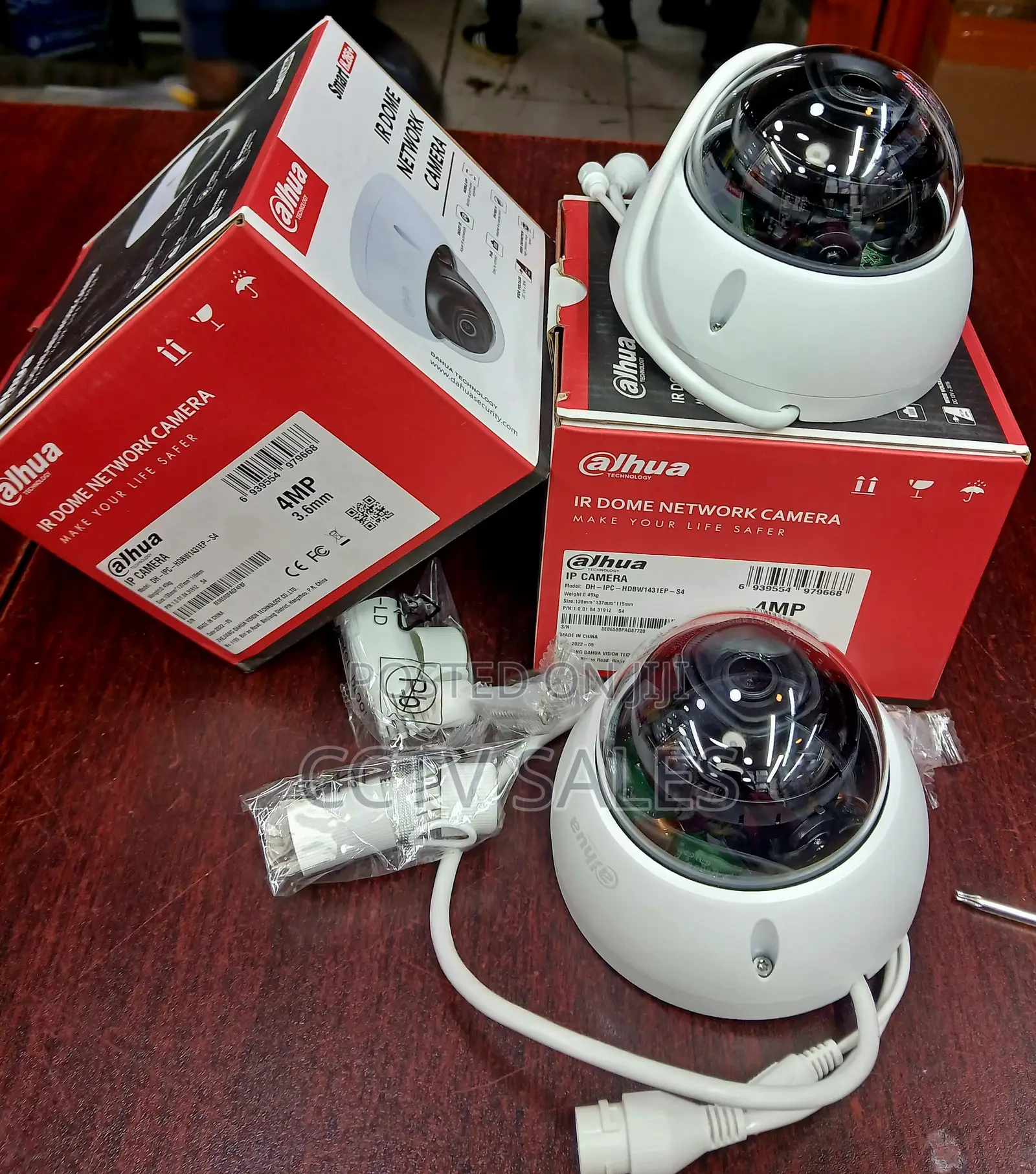 Wide Voltage 4mp Ip Dh-Ipc-Hdw1431ep-S4 Dome Camera
