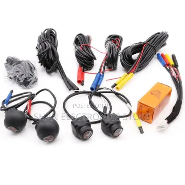 360° Car Camera Panoramic Surround 1080p