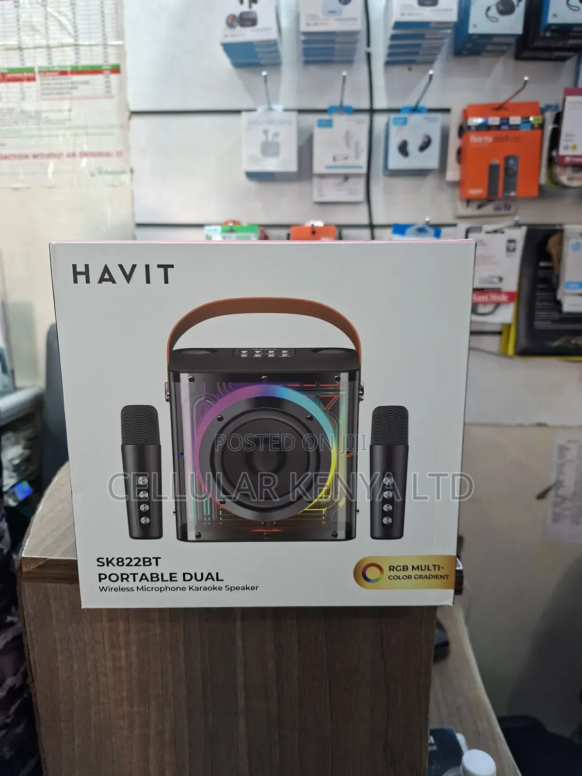 Havit Sk822bt Mini Karaoke Speaker With Mic