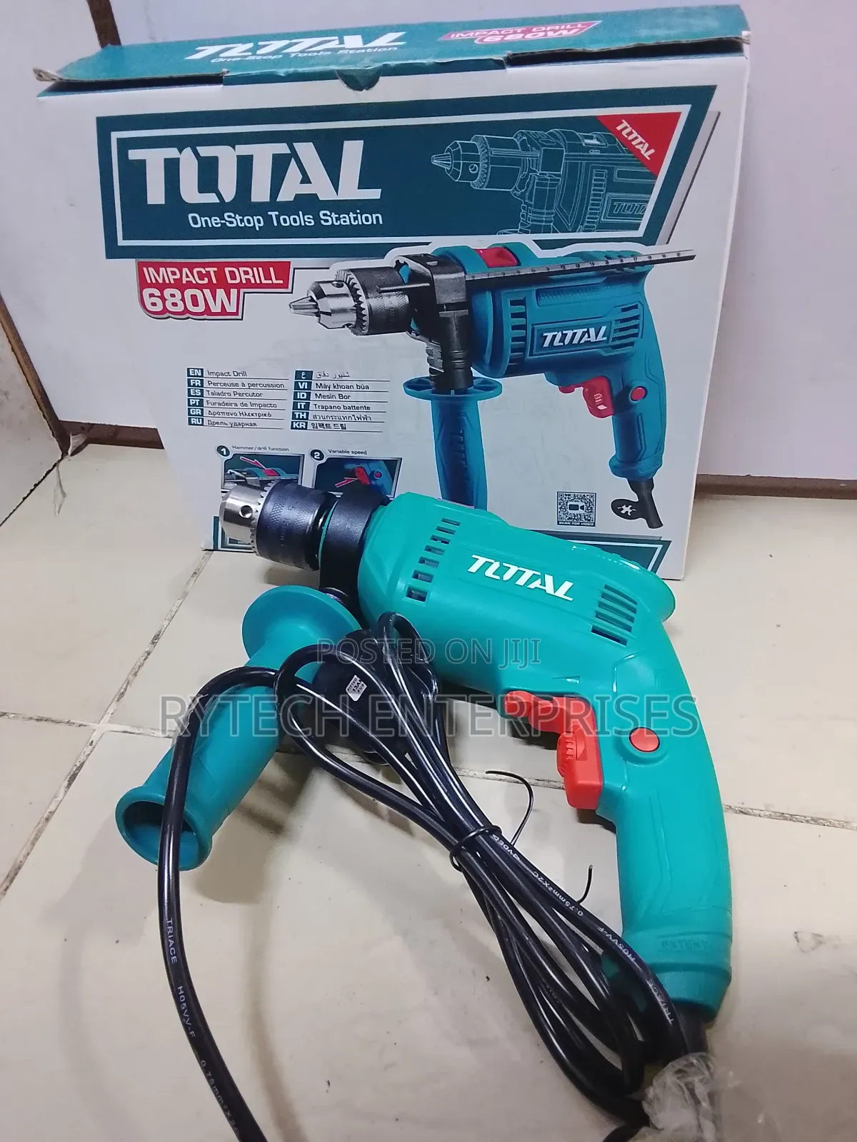 Electric Total Impact Drill 680w