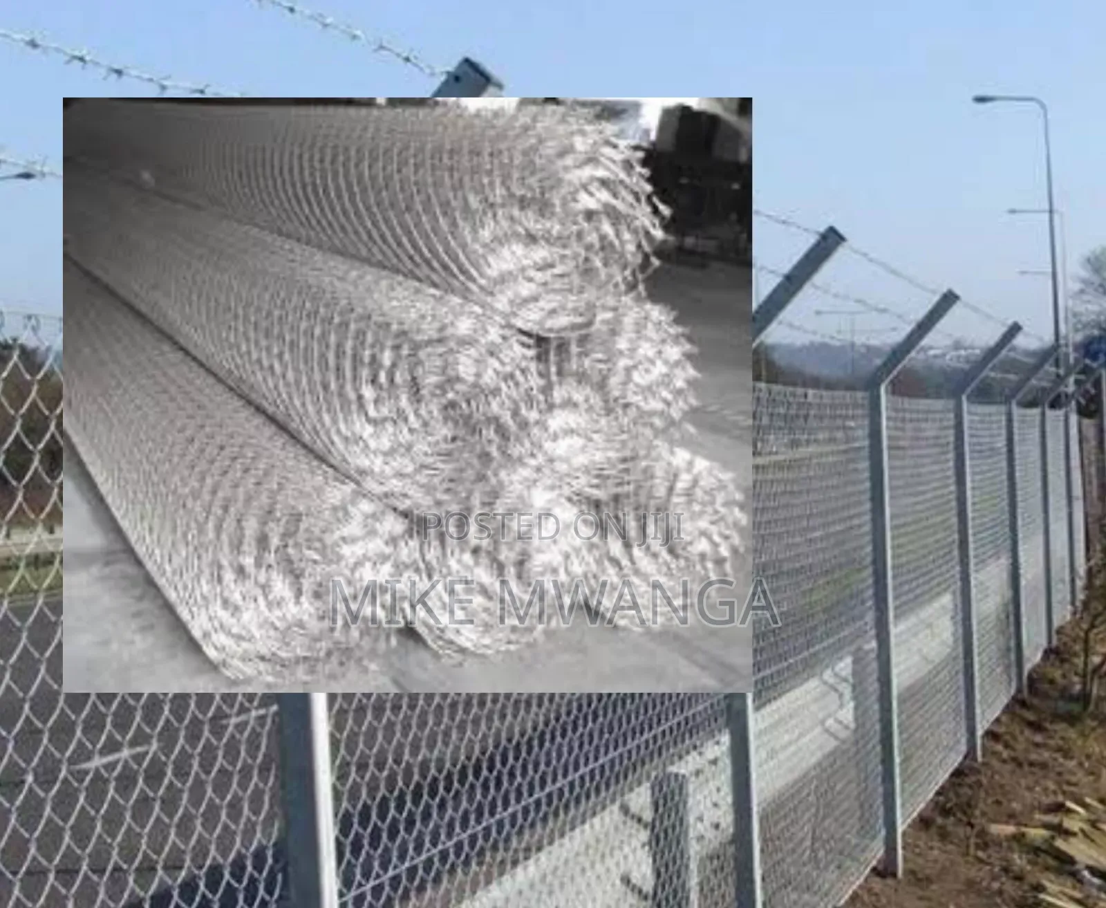 Chain Link (Galvanized) 9g 50x50 4ft