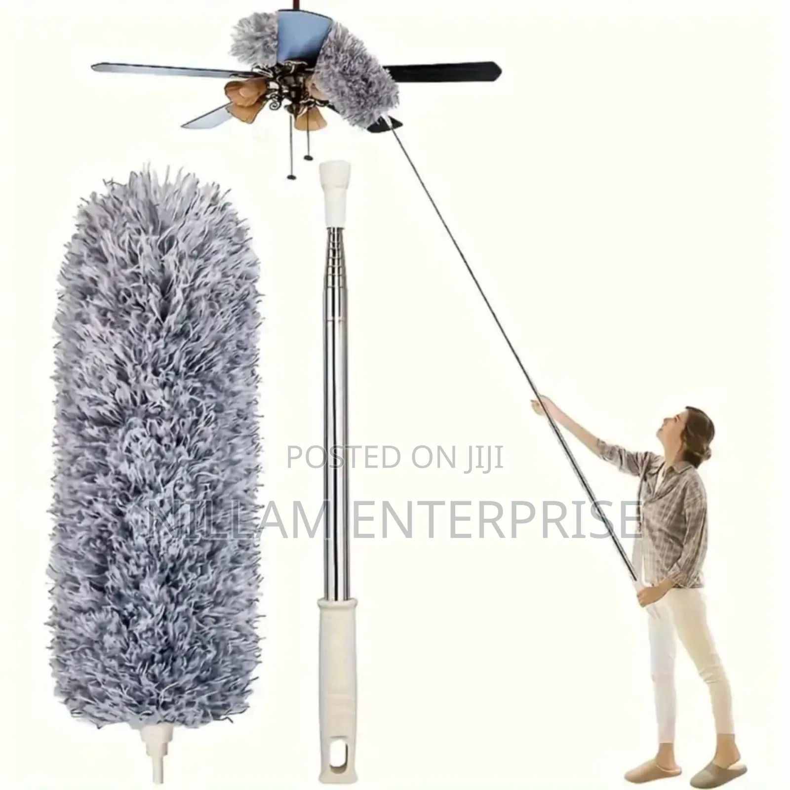 *Microfiber Duster Extra Long Telescopic Pole