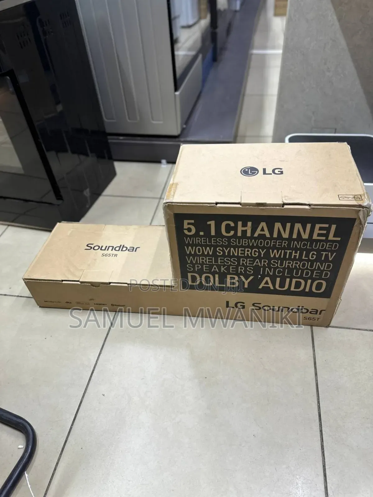 Lg Soundbar S65t 600w 5.1 Channel Immersive With 3-Band Eq