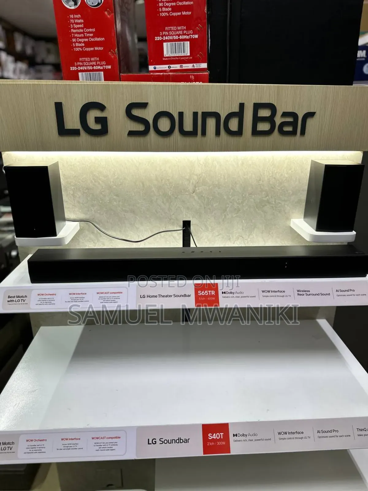 Lg Soundbar S65t 600w 5.1 Channel Immersive With 3-Band Eq