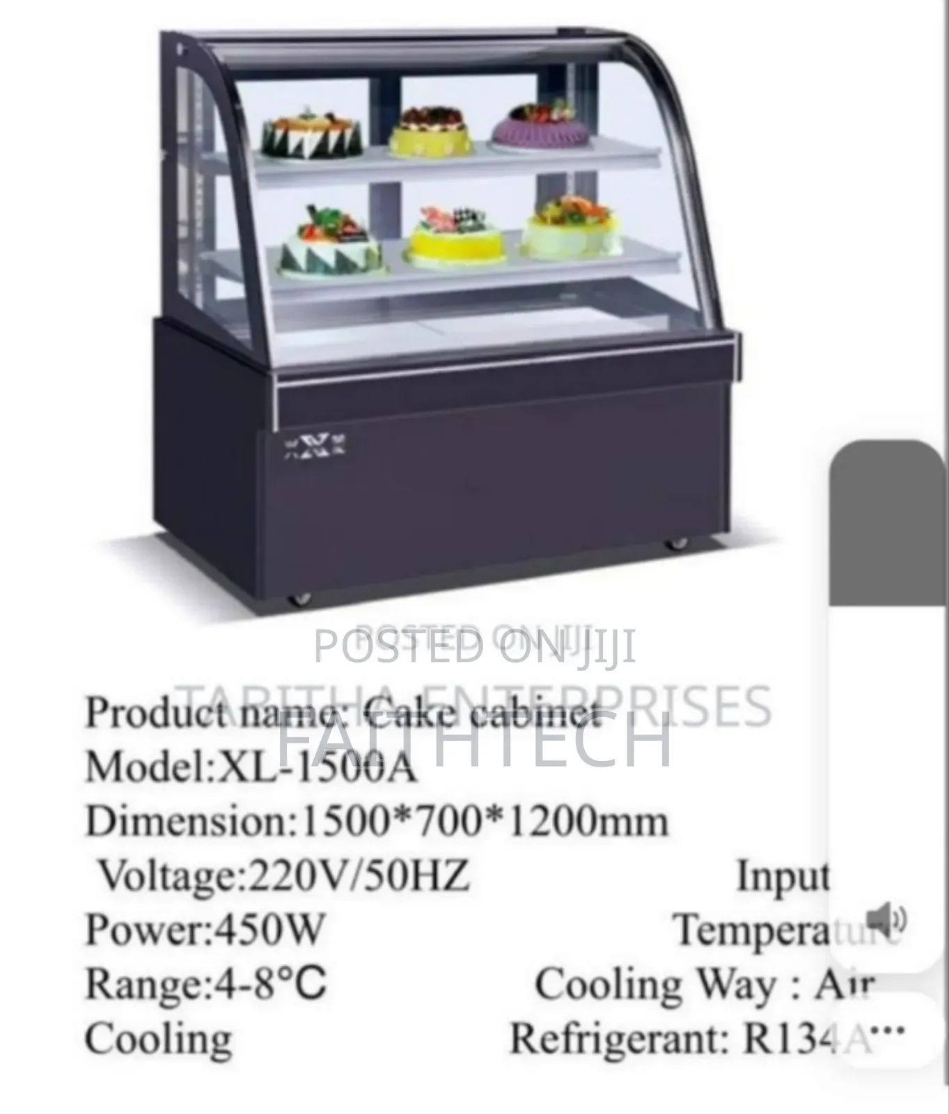 Premier Cake Cabinet
