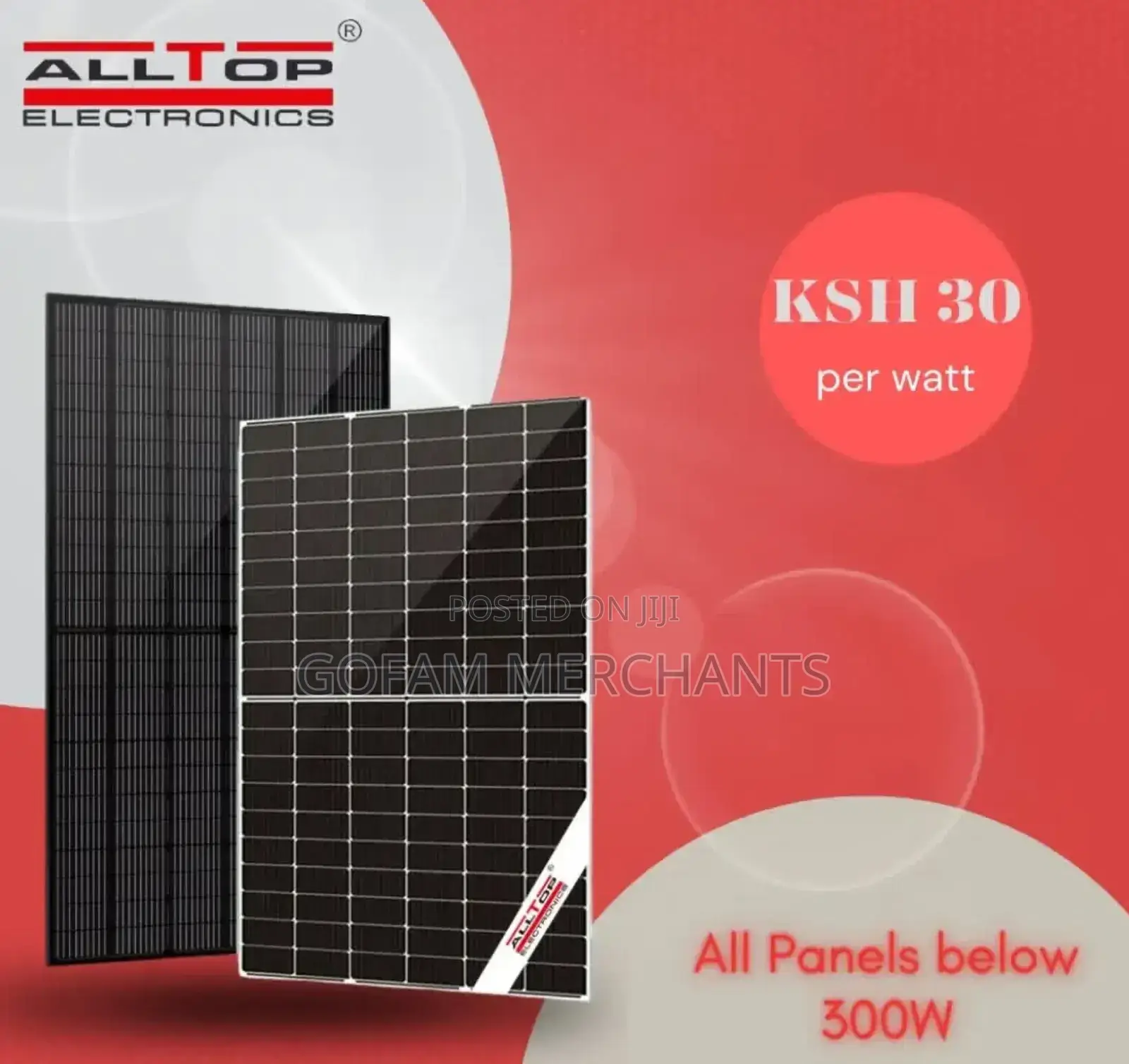 300w Solar Panels