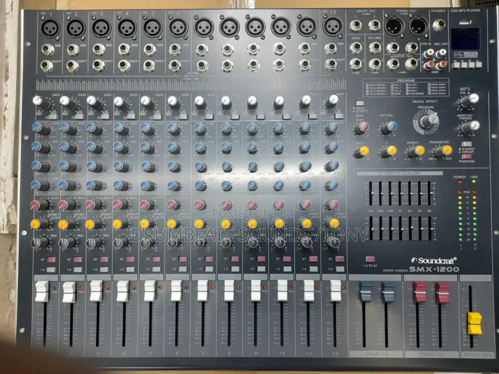 Sm 1200 Professional Mixer