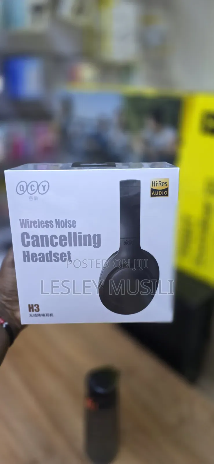 Qcy H3 Anc Bluetooth Headphones Over Ear, With Anc