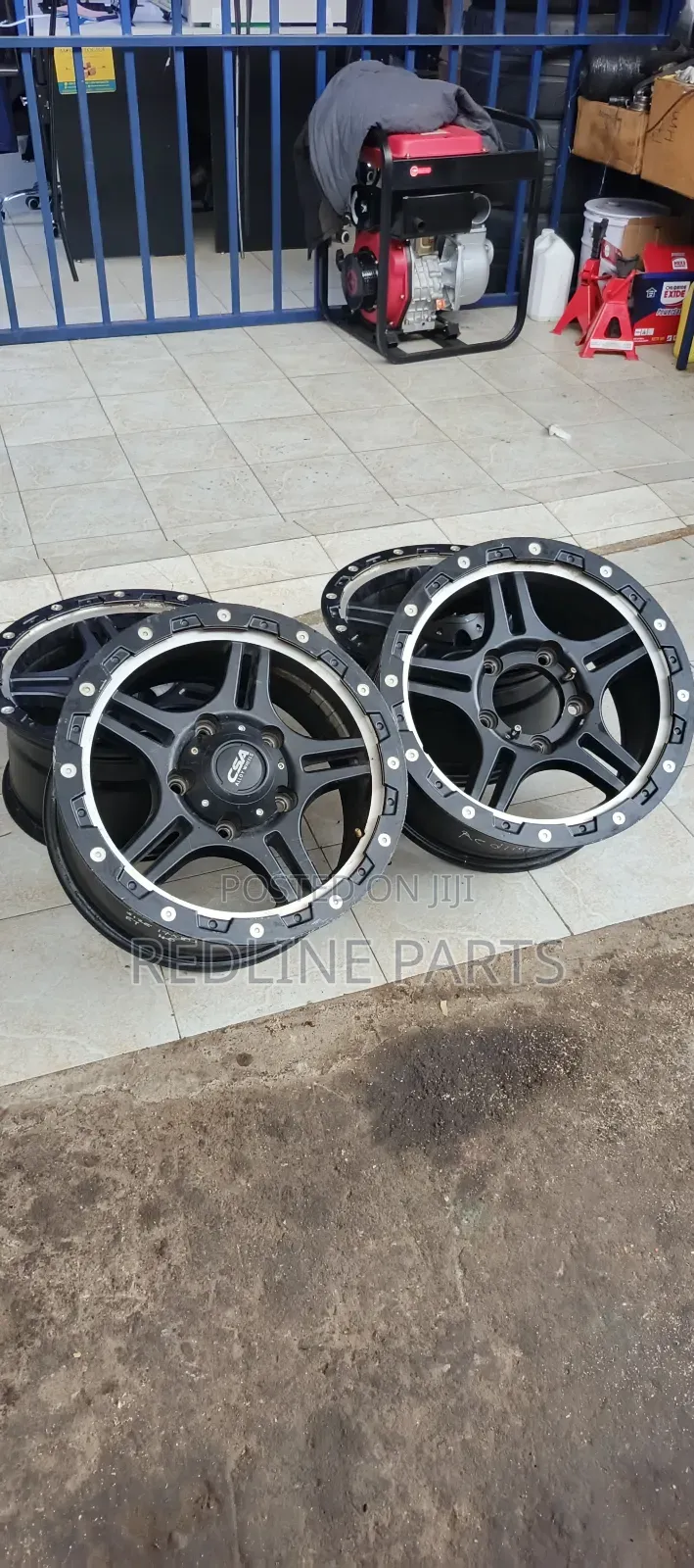 17 Inches Offroad Alloy Wheels. For Landcruiser.