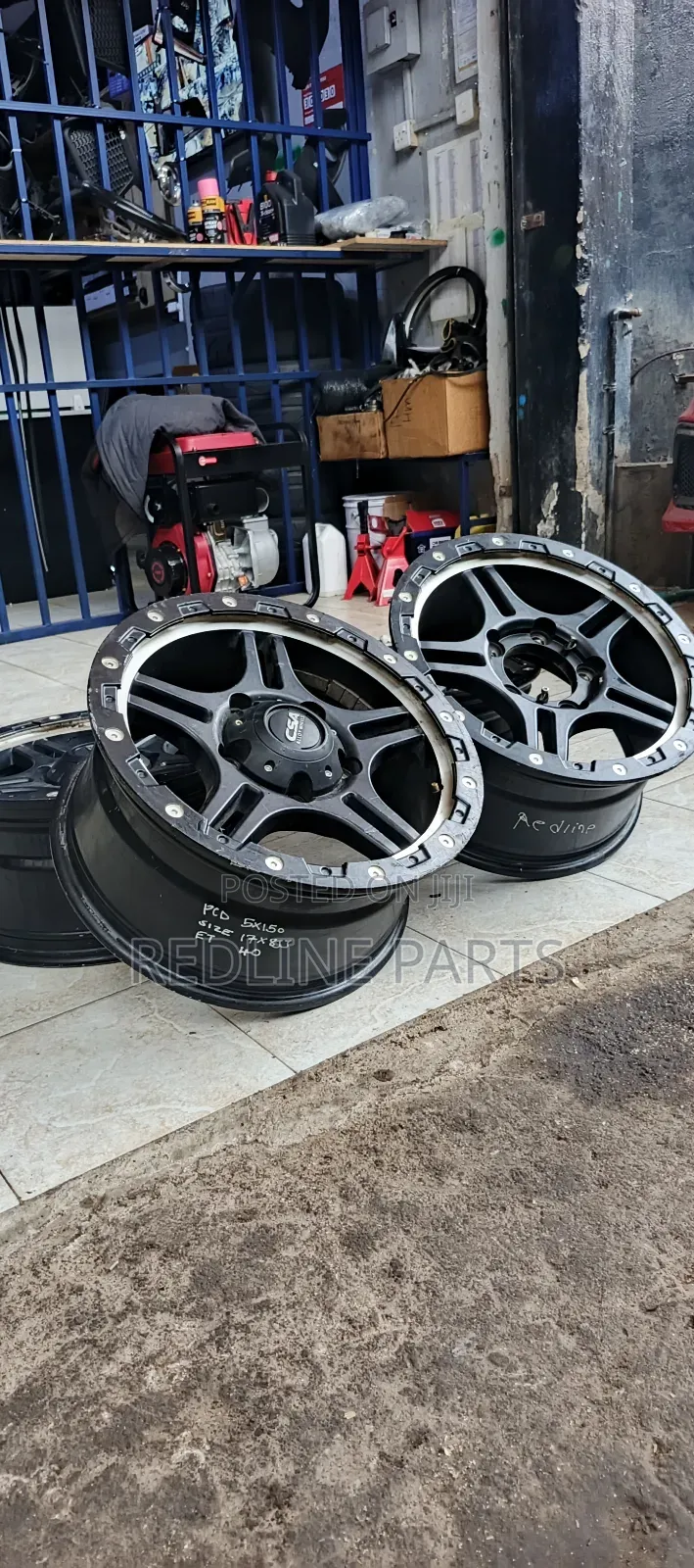 17 Inches Offroad Alloy Wheels. For Landcruiser.