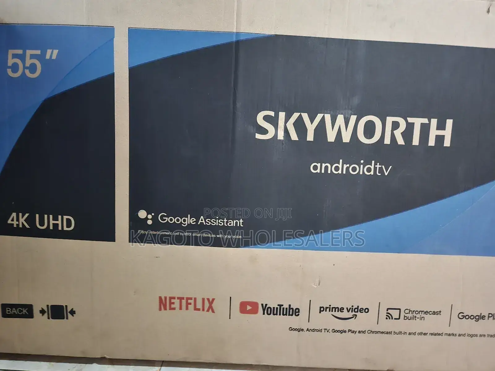 Resocked 65inches Synix Brand New Smart Tv