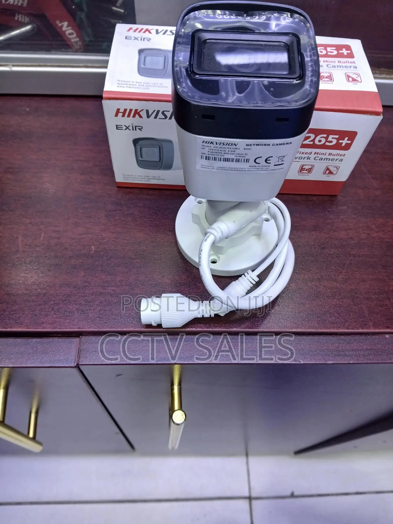 Hikvision Exir Fixed Mini Bullet Network Camera Ds-2cd1023g0