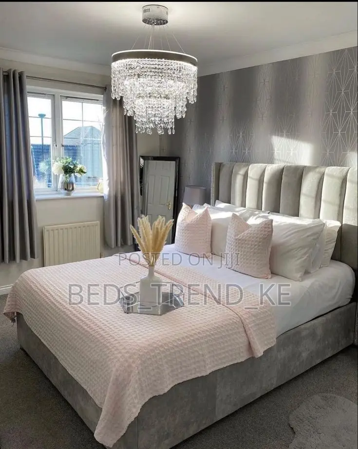 6 by 6 Contemporary Bed Design With Side Drawers