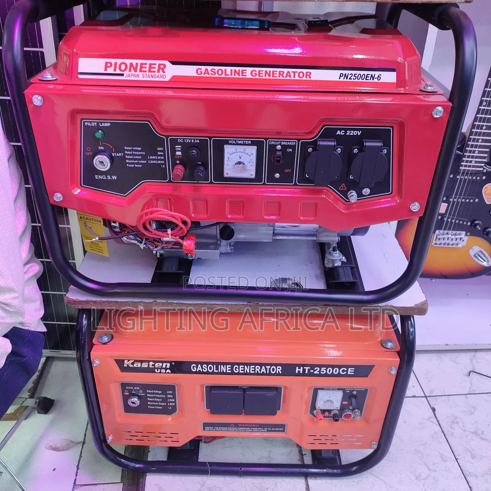 2.8kva Pioneer Keystart Petrol Generator