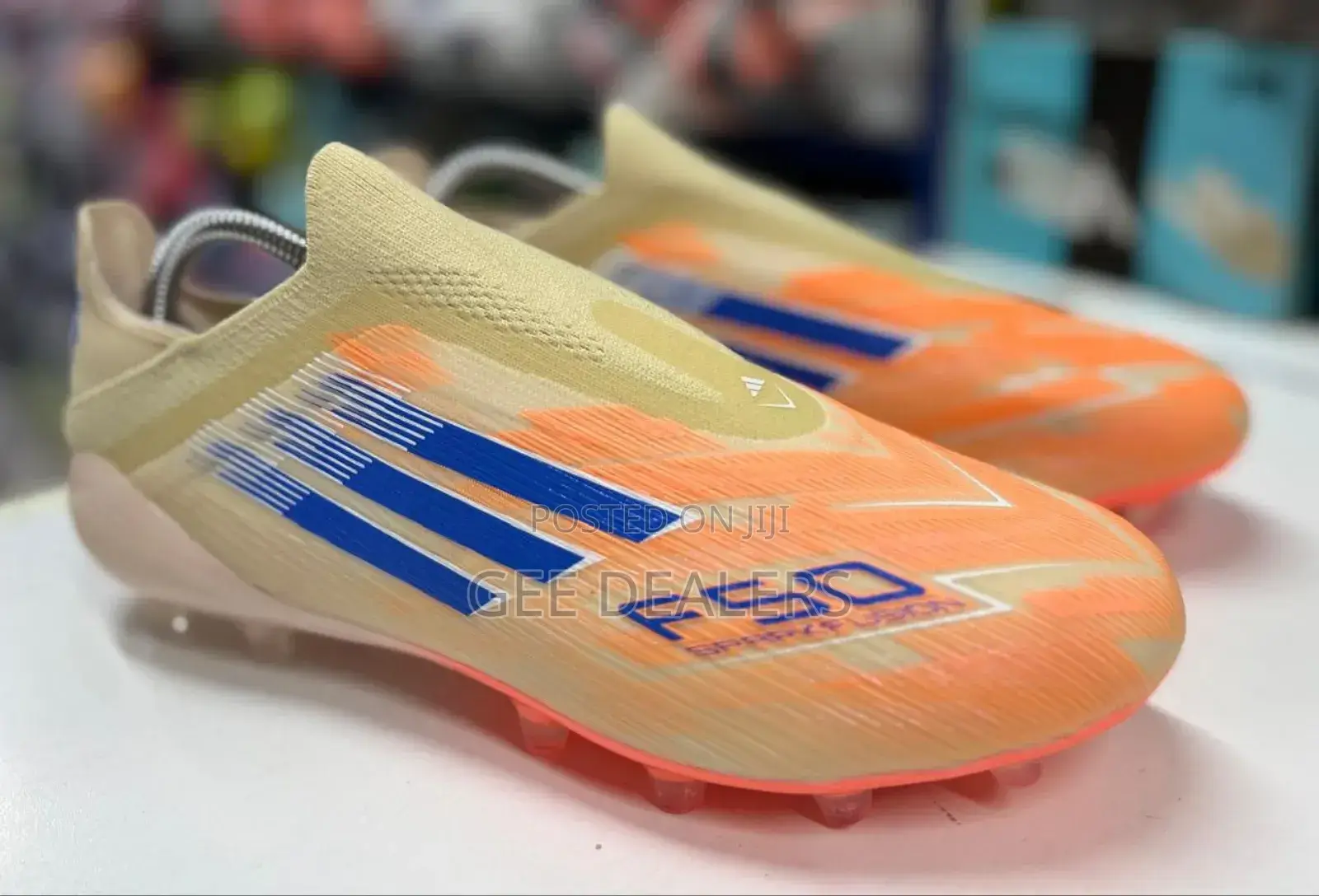 F50 Laceless Soccer Cleats, Laceless Boots