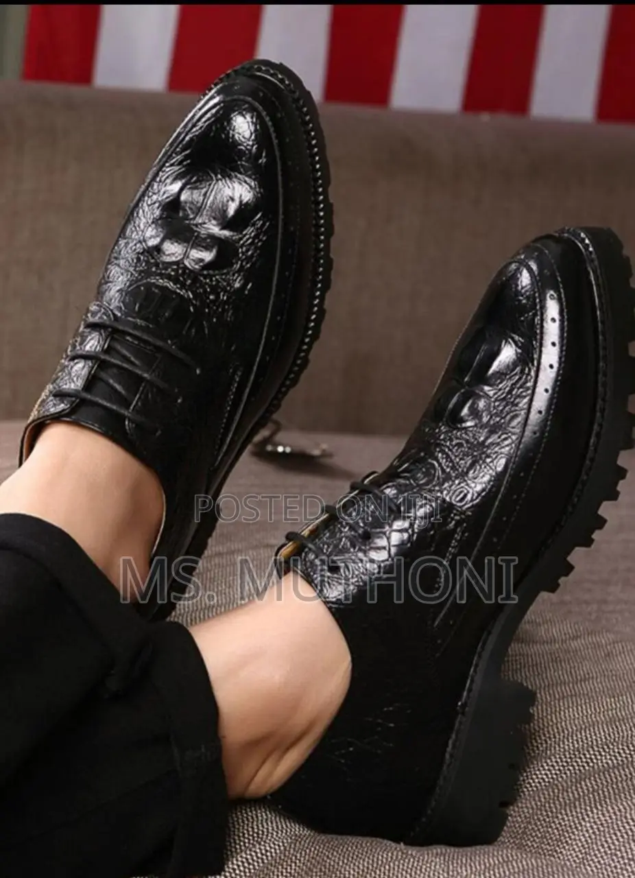 Laced Black Men’S Moccasin Sizes: 40 41 42 43 44 45