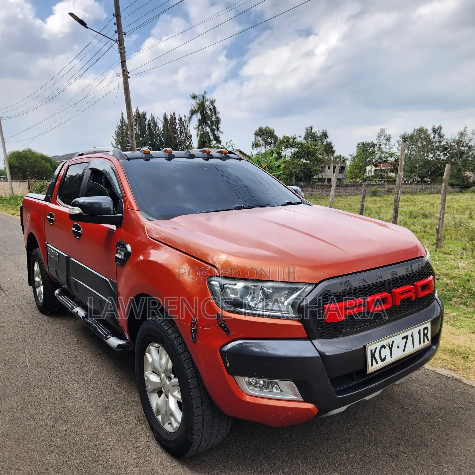 Ford Ranger Wildtrak 2014 Orange