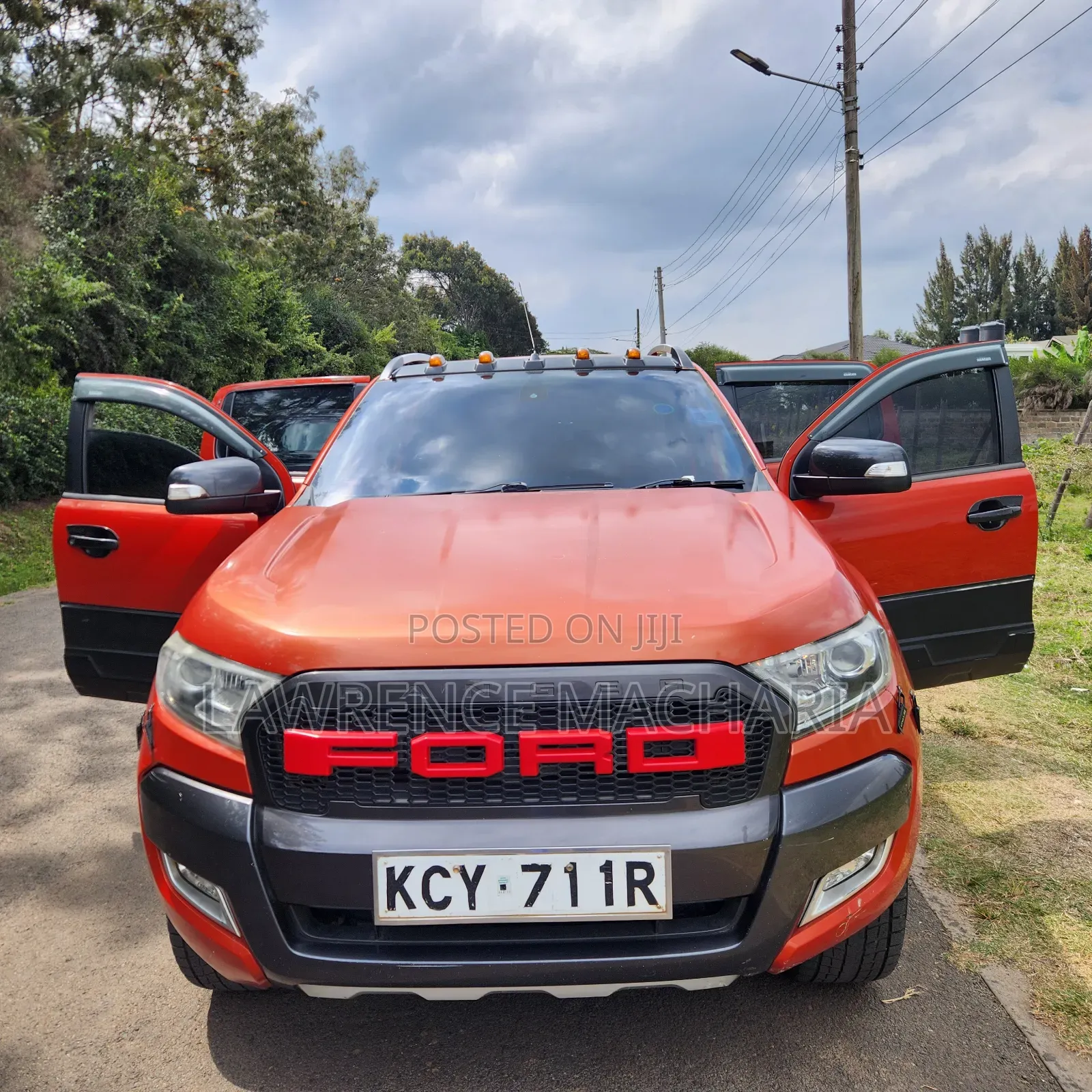 Ford Ranger Wildtrak 2014 Orange