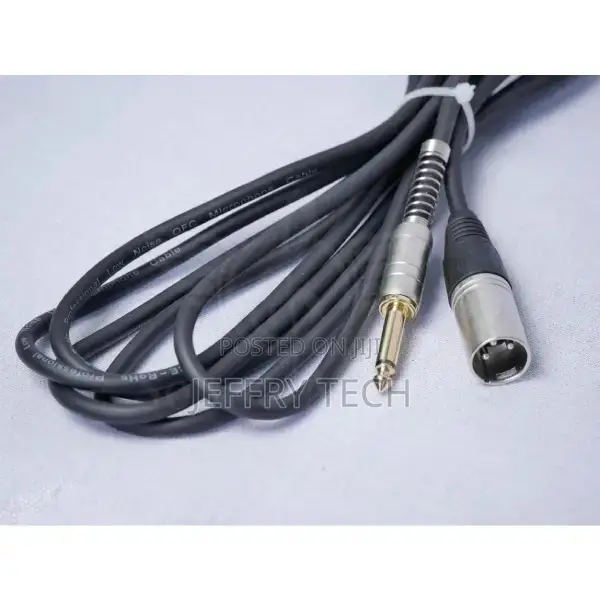 Soundmaster Xlr(M) to 1/4′′ Jack High Quality Cable 3m (3m)