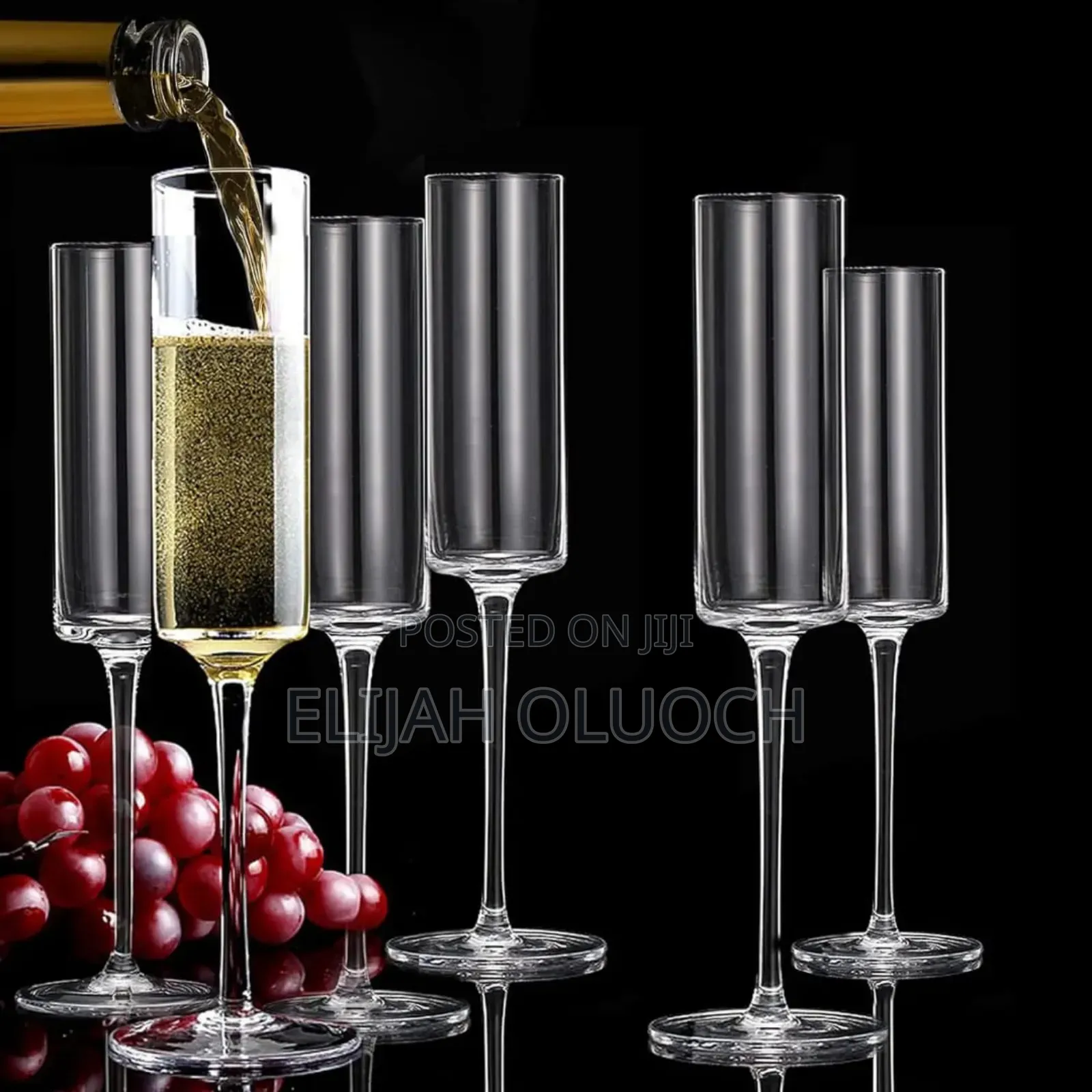 Long Luxe Champagne Glasses