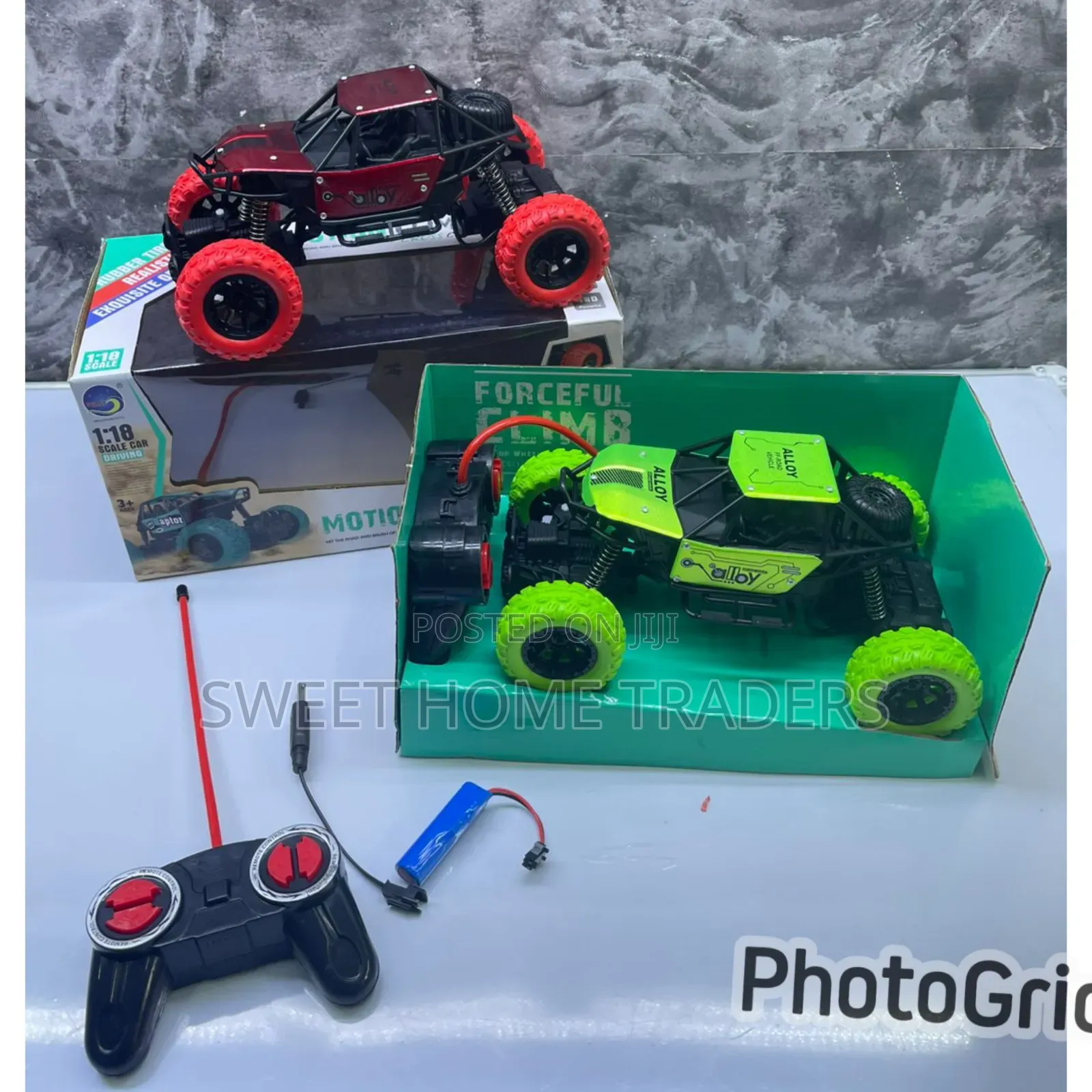 Monster Truck Rechargeable Remote Controlled Toy Car