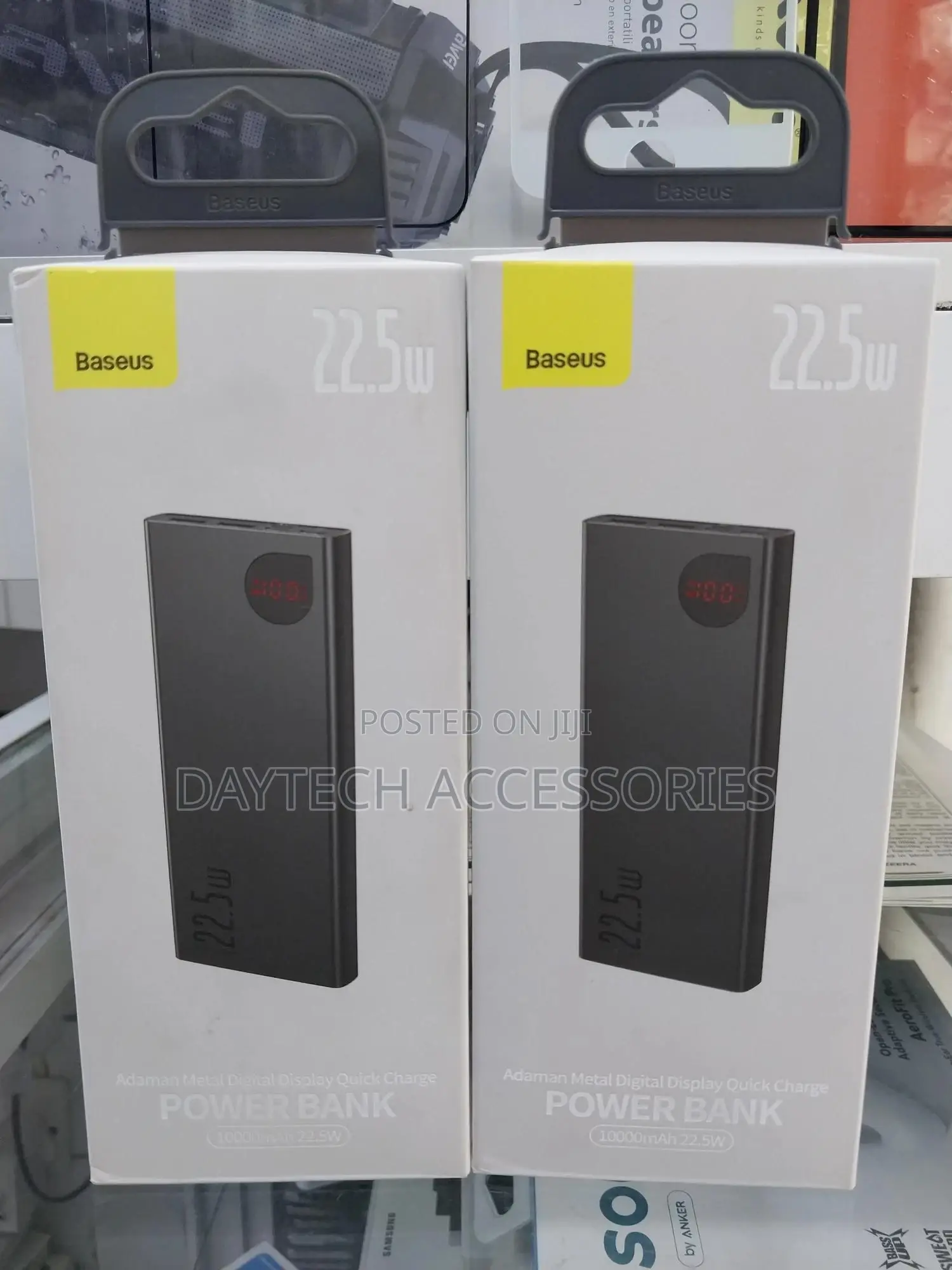 Baseus Adaman Digital Display Power Bank (10000mah, 22.5w).