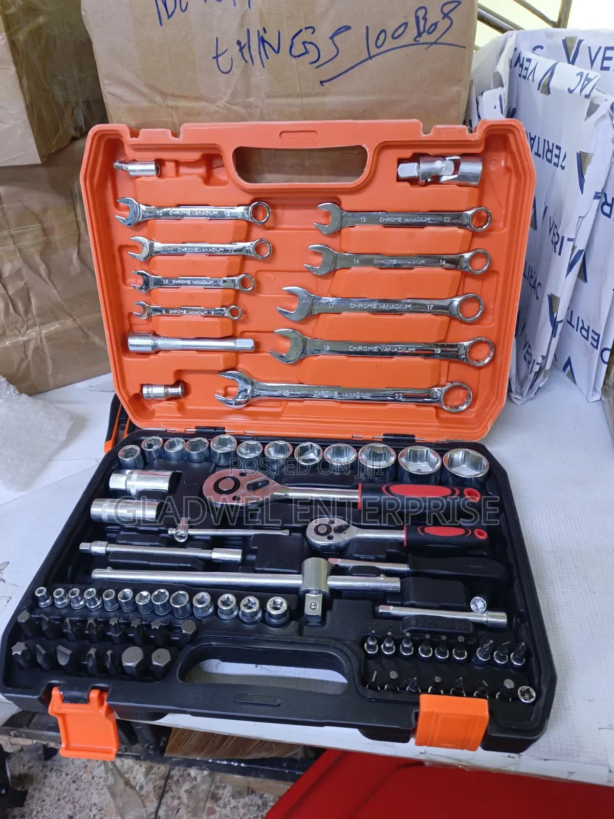 82 Psc Tool Set Spanner/Socket Wrench