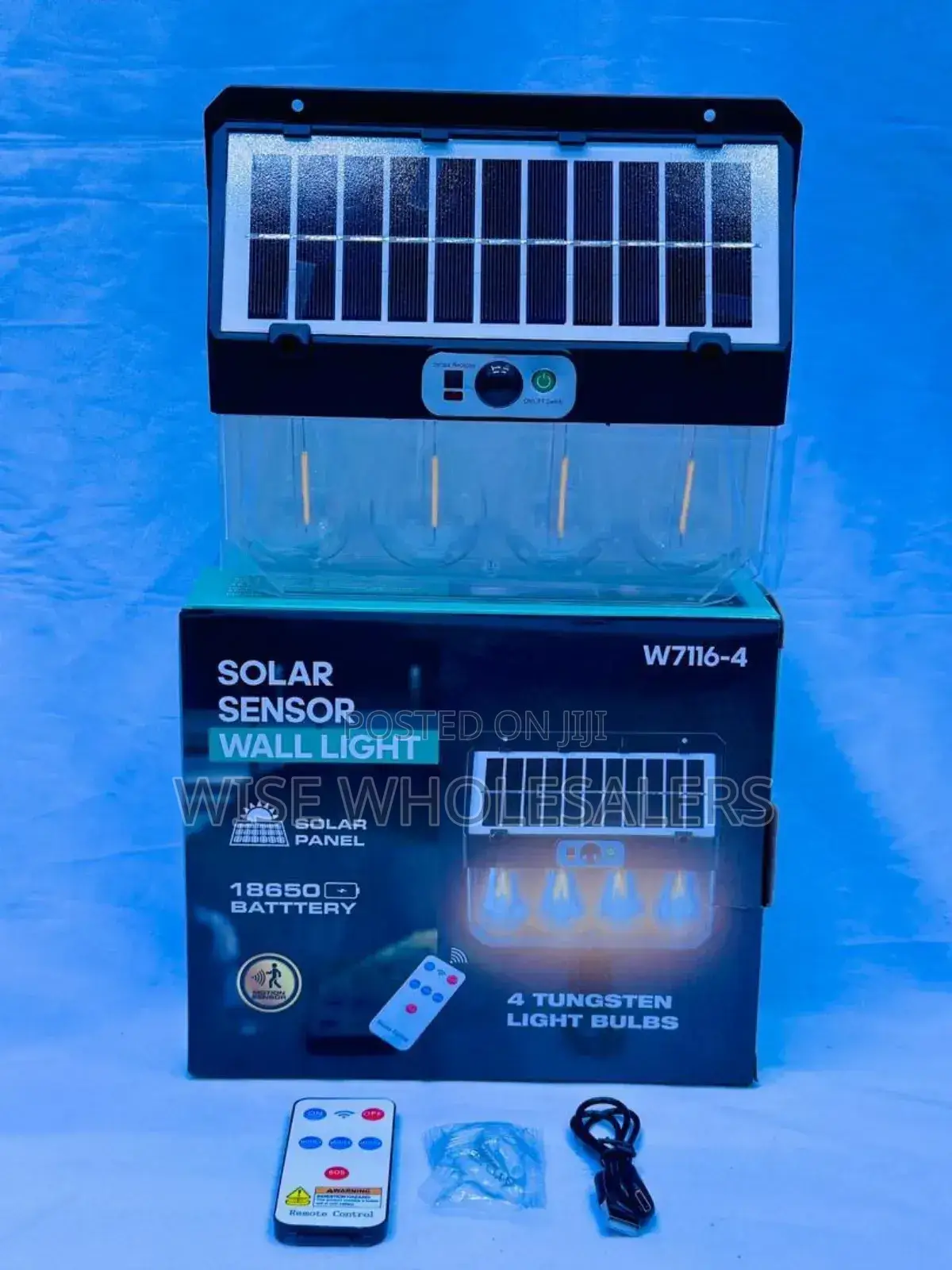 Solar Sensor Wall Light W7116-5