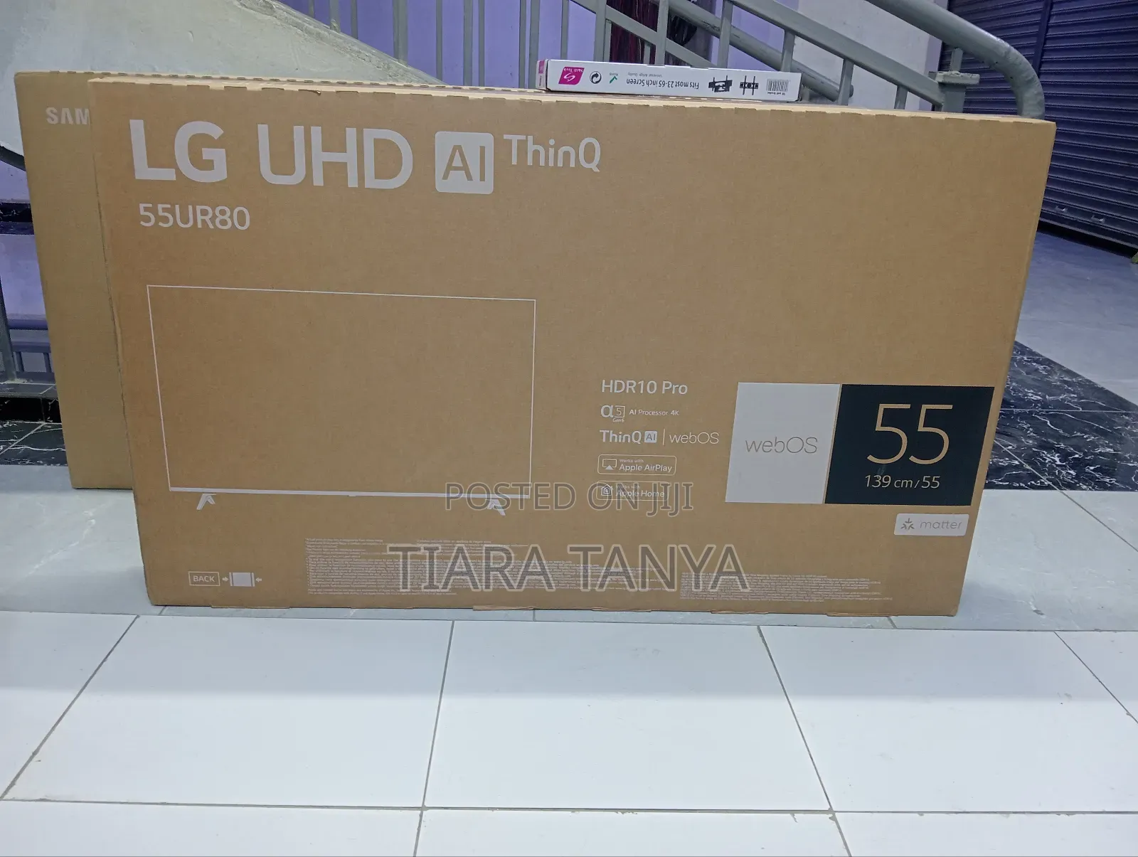 Lg 55 Inch Smart Ut80 Led Ultra Hd Sleek Webos Tv
