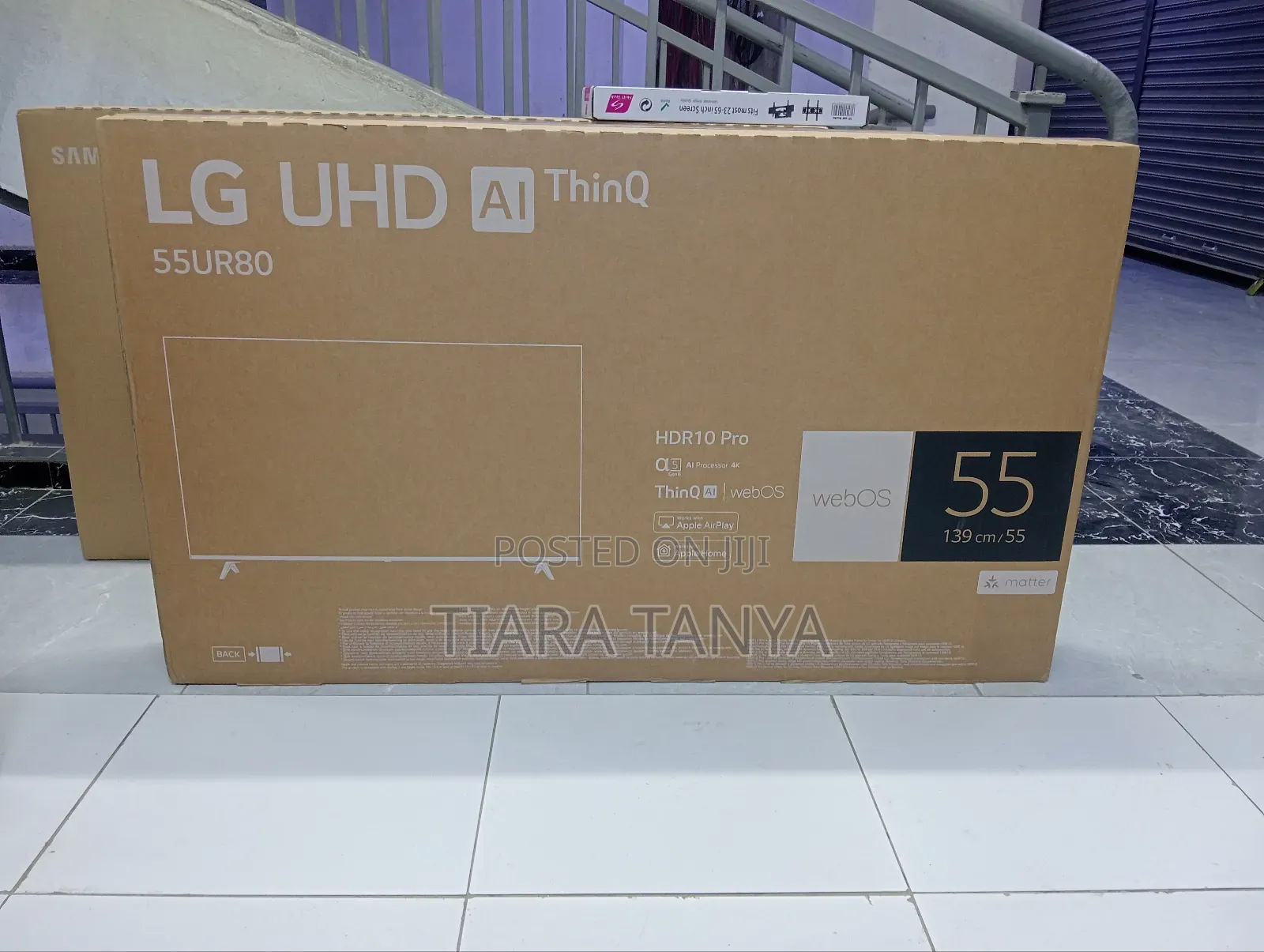 Lg 55 Inch Smart Ut80 Led Ultra Hd Sleek Webos Tv