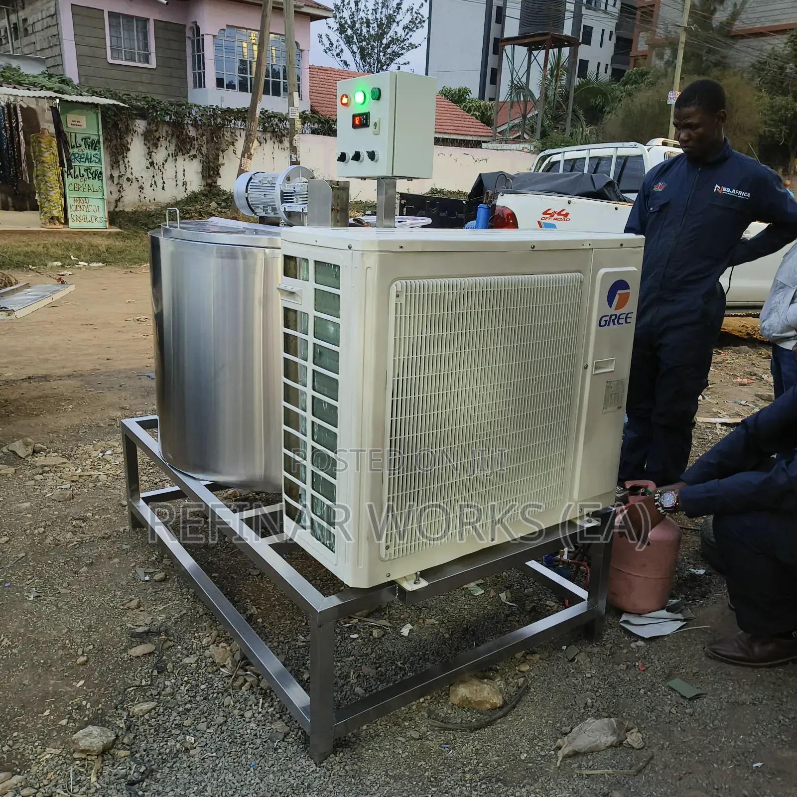 Stainless Steel Milk Cooler for 300l - 1000l