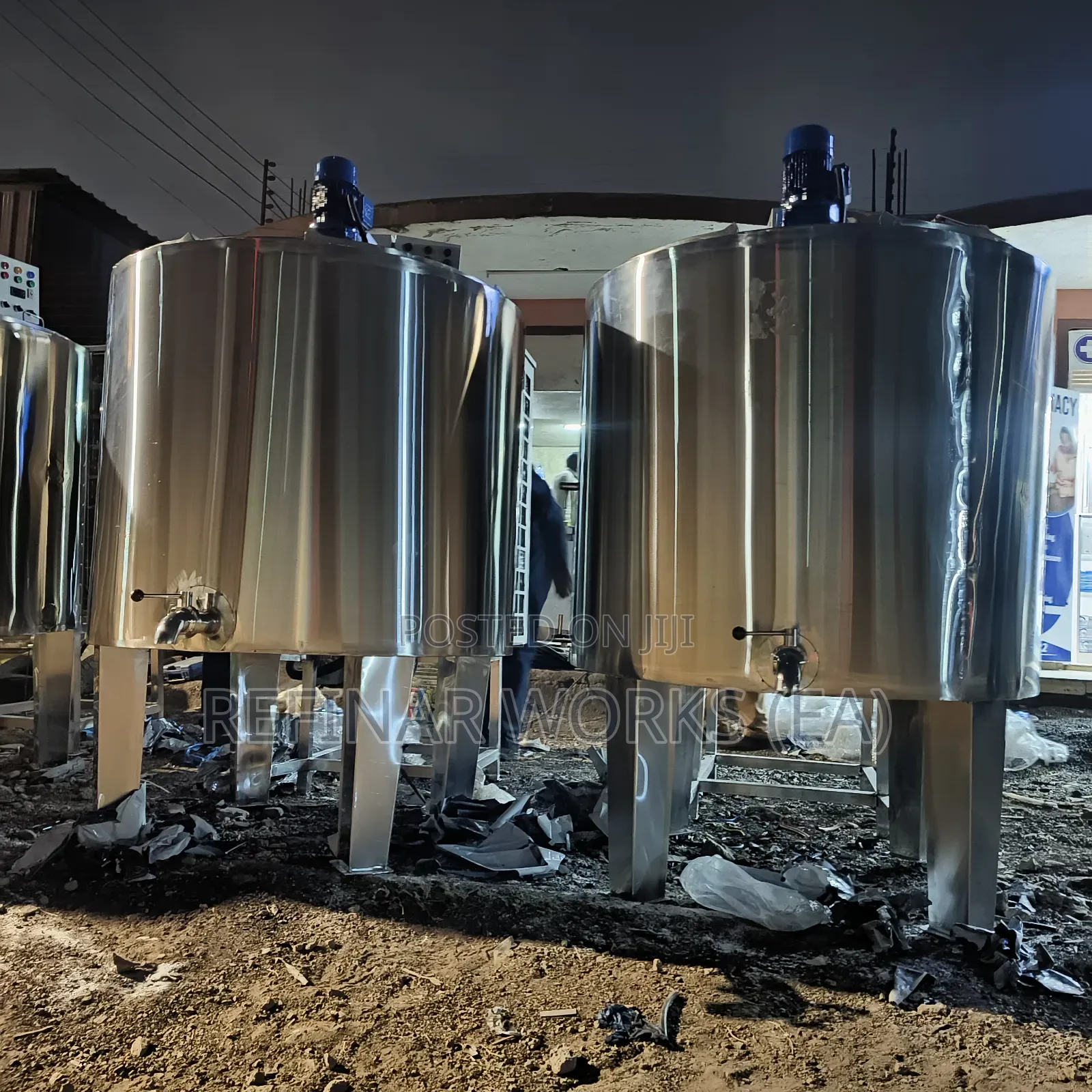 Stainless Steel Milk Cooler for 300l - 1000l