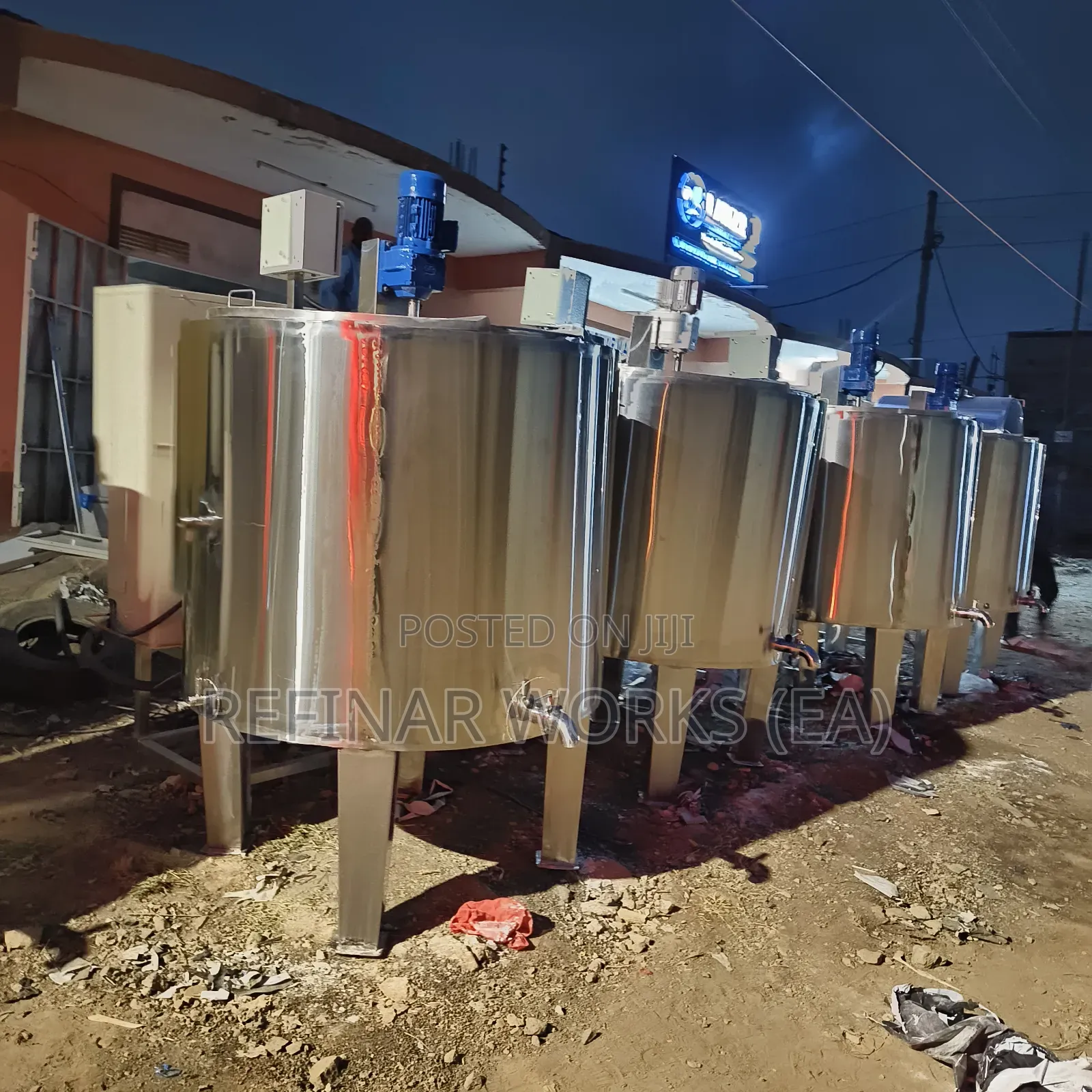 Stainless Steel Milk Cooler for 300l - 1000l