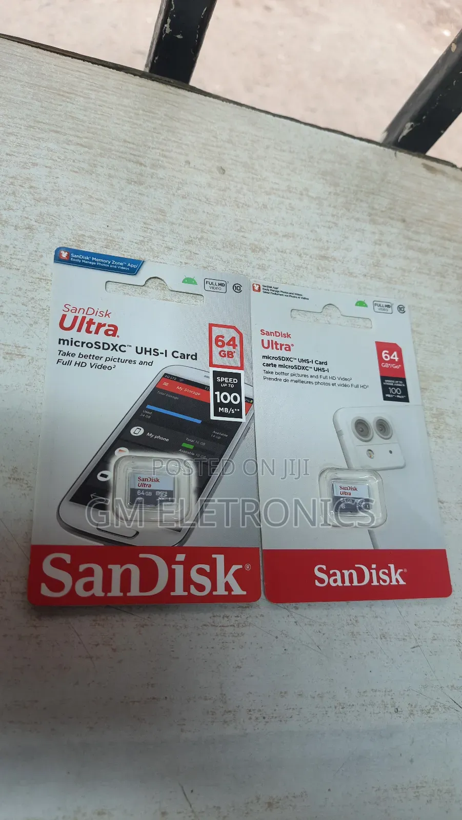 New 64gb Microsd Ultra Card A1, C10 -100mb/S Read Speed.