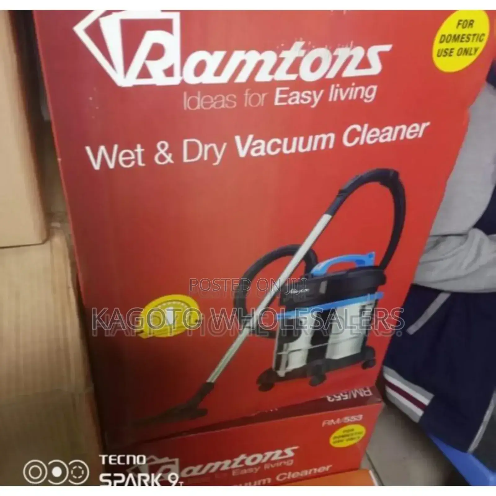 Amazing, Quality Ramtoms 21litres Vacuum Cleaner
