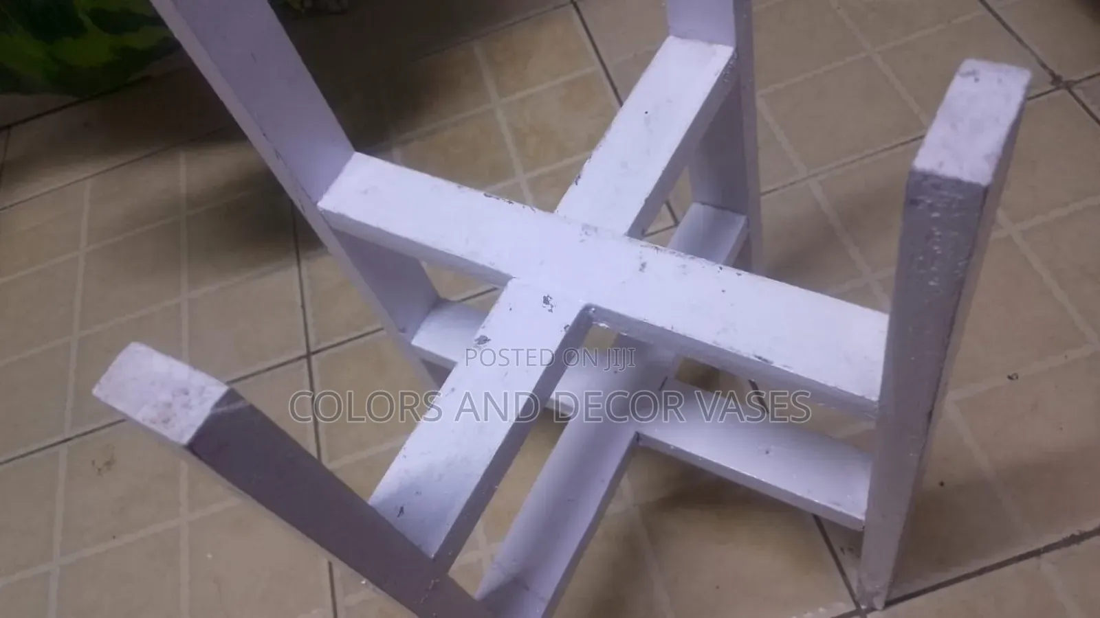 White Plain Stools