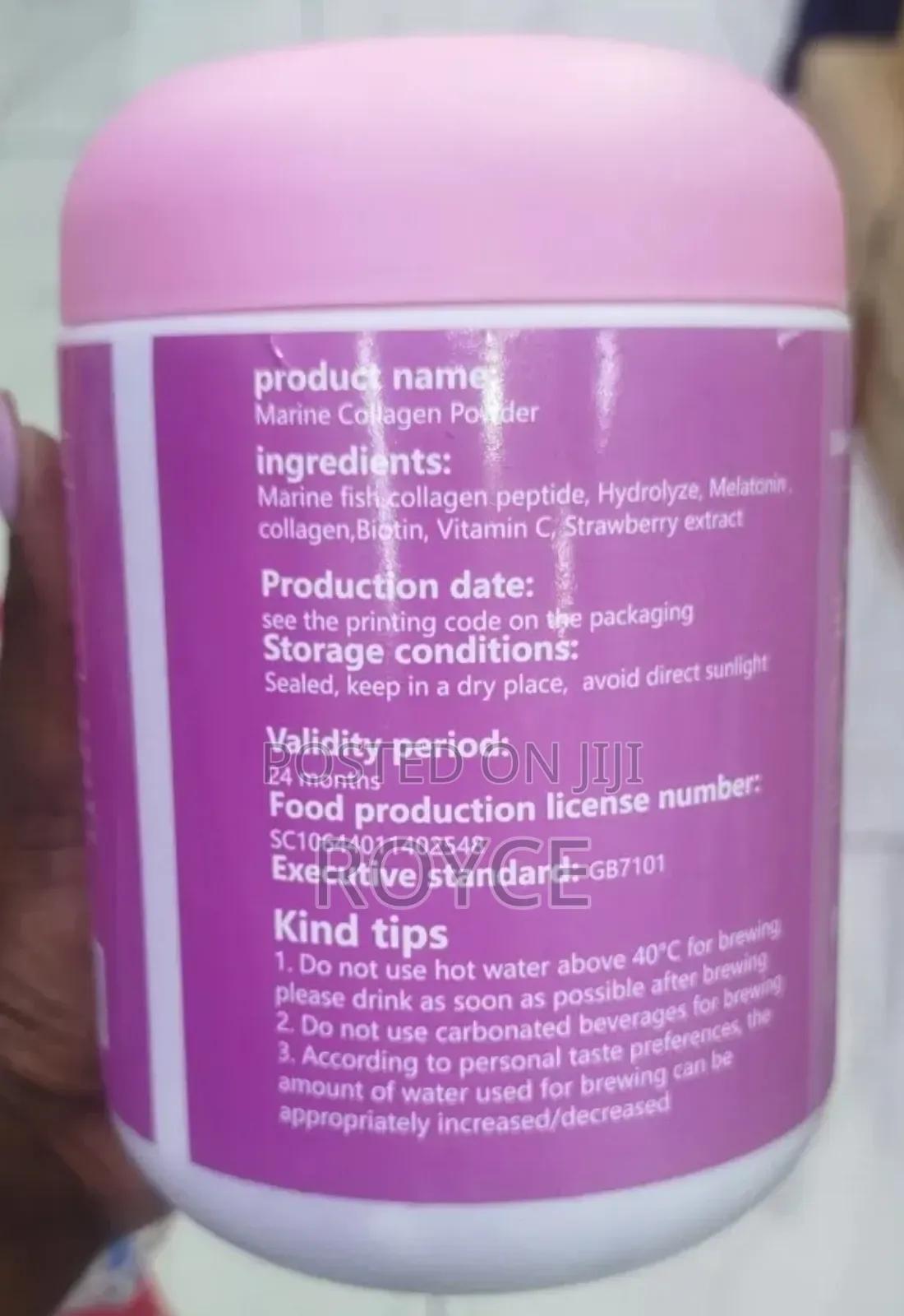 Marine Collagen With Biotin + Vitamin C + Melatonin